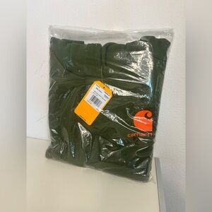 CARHARTT NWT IN WRAP KIDS OLIVE GREEN LONG SLEEVE CLASSIC SWEATSHIRT SZ S 8-10